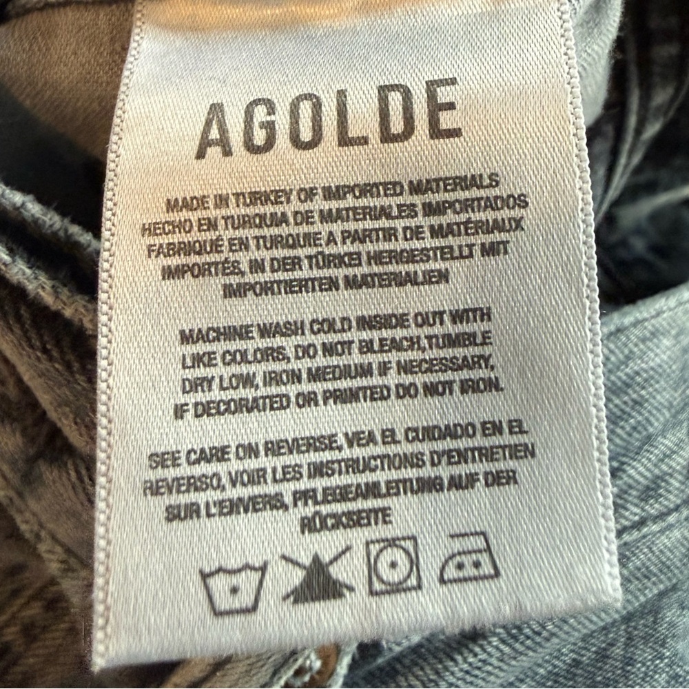 AGOLDE Riley High Rise Straight Crop - Picture 7 of 8